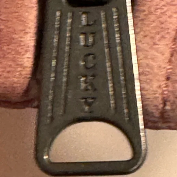 Authentic leather moto jacket LUCKY BRAND - Picture 4 of 7